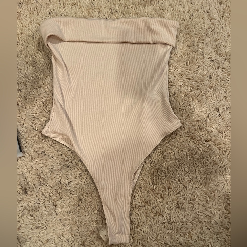 Tube top bodysuit